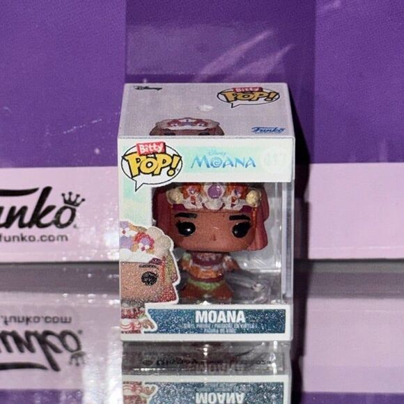 Moana Funko Bitty Pop! Vinyl Figure from Disney Princess Series - Picture 1 of 8
